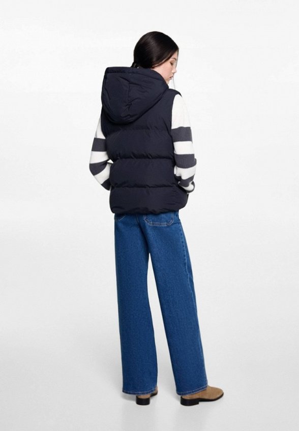 Жилет утепленный Mango Teen