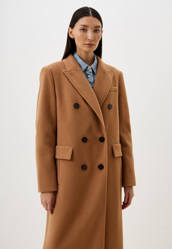 Пальто двубортное Almarosa