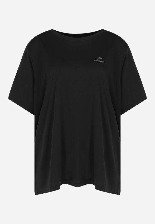 Футболка женская Demix, Plus Size, Черный