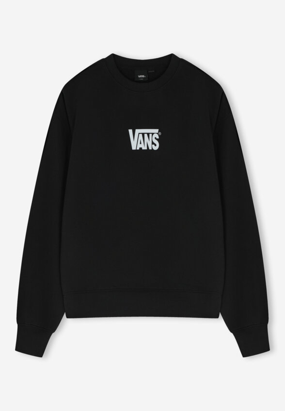 Свитшот мужской Vans Stretch Logo Crew, Черный