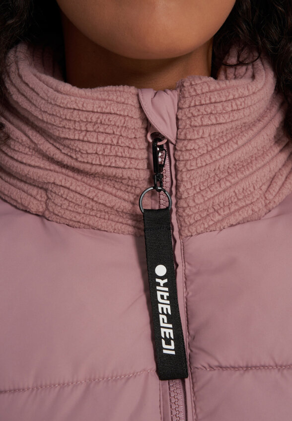 Пуховик женский IcePeak Aalat, Розовый