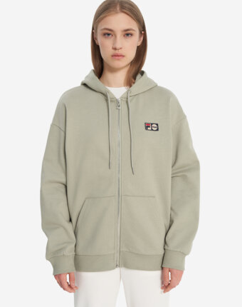 Толстовка женская оверсайз FILA, Зеленый женщинам