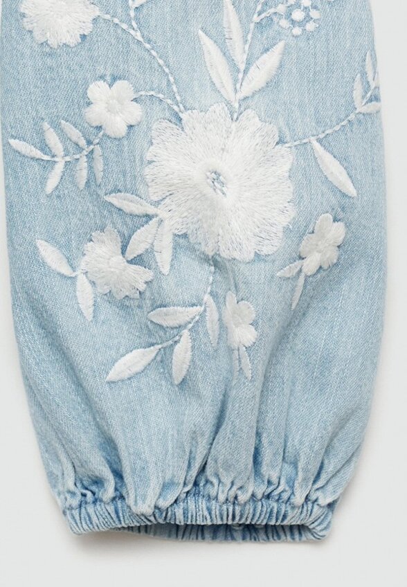 Платье джинсовое Mango Kids