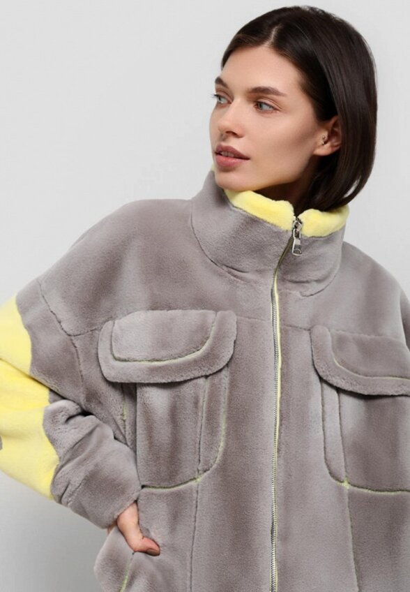 Пальто меховое Alef