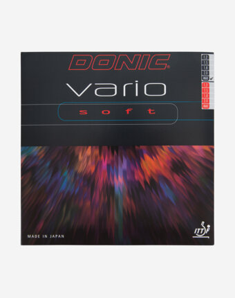 Накладка для ракетки DONIC Vario Soft, Черный
