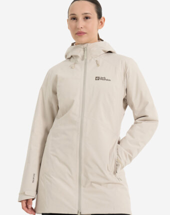 Куртка утепленная женская Jack Wolfskin Heidelstein, Бежевый женщинам