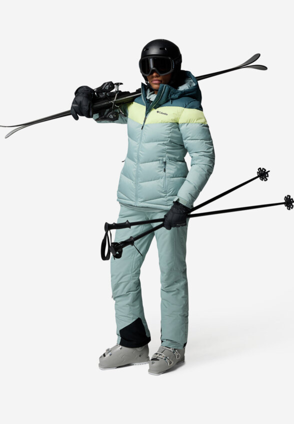Куртка горнолыжная женская Columbia Abbott Peak II, Зеленый