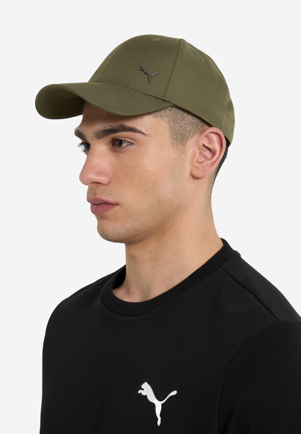 Бейсболка PUMA Ess Metal Cat, Зеленый