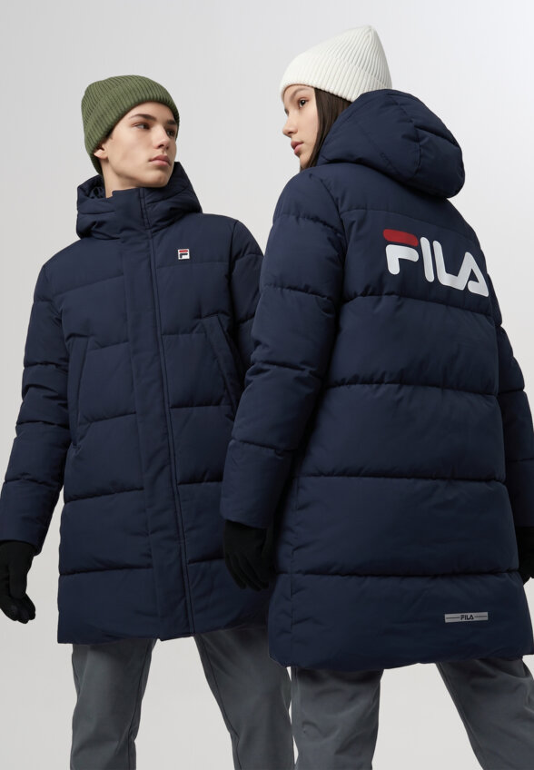 Пуховик детский FILA, Синий
