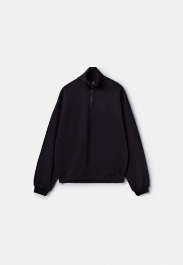Свитшот Oversize fit с воротником