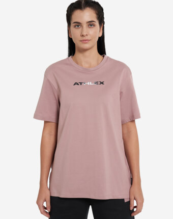 Футболка женская оверсайз Athlex, Розовый женщинам