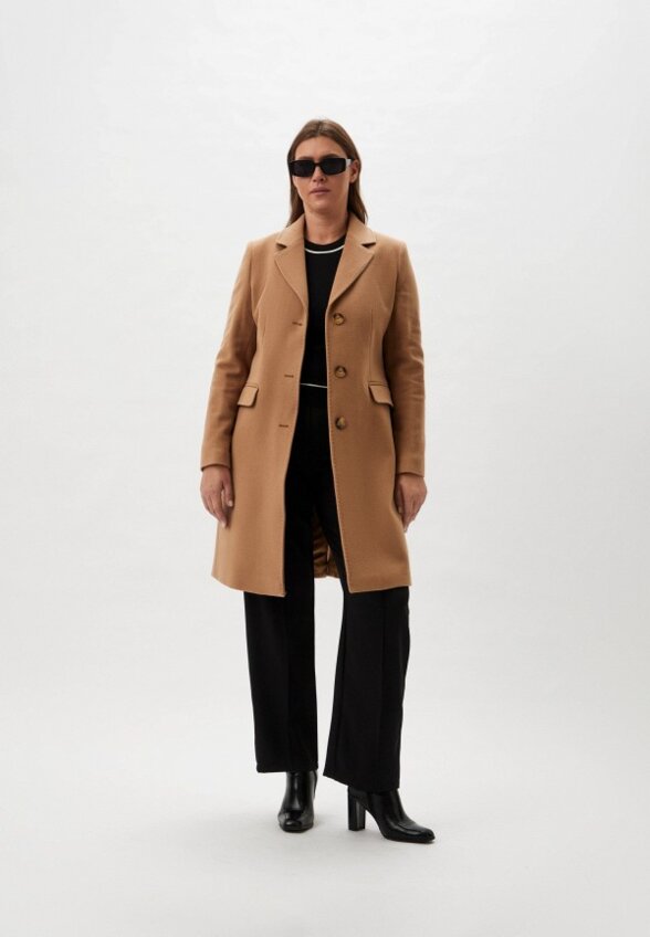 Пальто однобортное Caractere