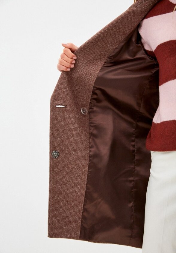 Пальто однобортное Ovelli