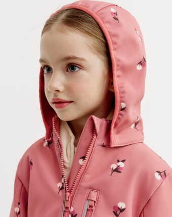 Комбинезон из Softshell на флисе для девочек детям