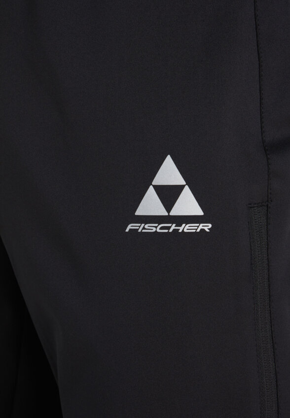 Брюки для беговых лыж мужские Fischer Softshell Light, Черный