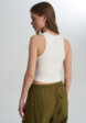 Майка женская Vans Oval Logo Tank, Бежевый5  - превью