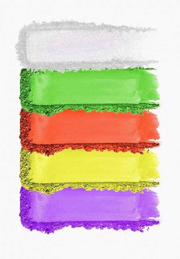 Палетка теней из 5 цветов Shu Cosmetics