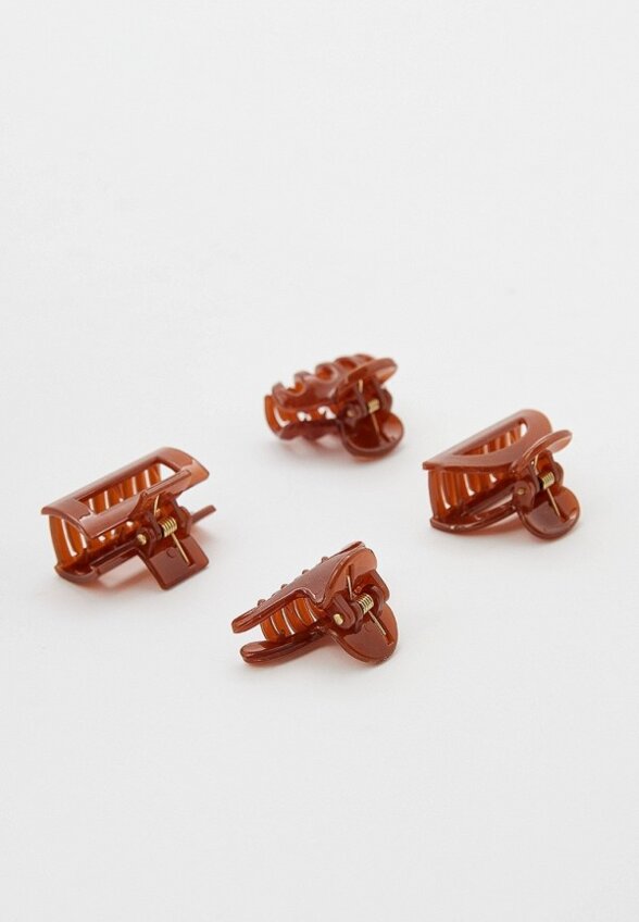 Заколки-крабы 4 шт. Perles