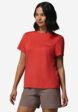 Футболка женская Columbia Parsons Point SS Logo Tee, Красный4  - превью