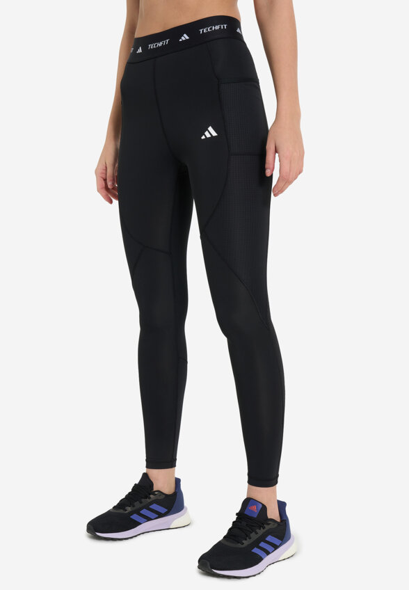 Легинсы компрессионные женские adidas, Черный