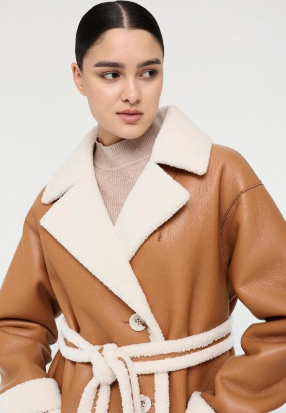 Бомбер меховой Alef