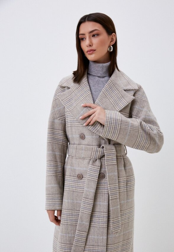 Пальто двубортное Снежная Королева