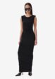 Платье Sleeveless Maxi Black FABLE1  - превью