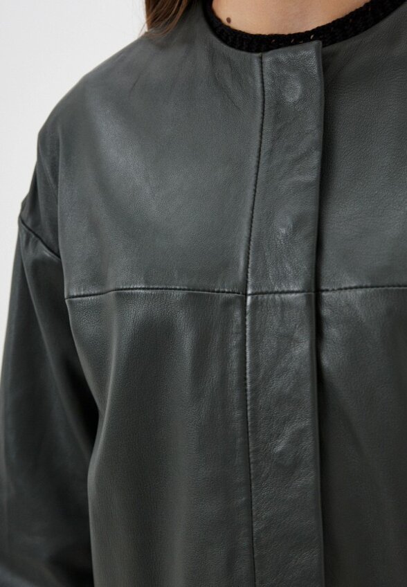 Куртка кожаная Снежная Королева