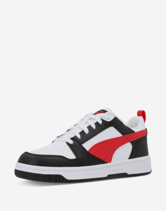 Кеды детские PUMA Rebound V6 Lo Jr, Белый женщинам