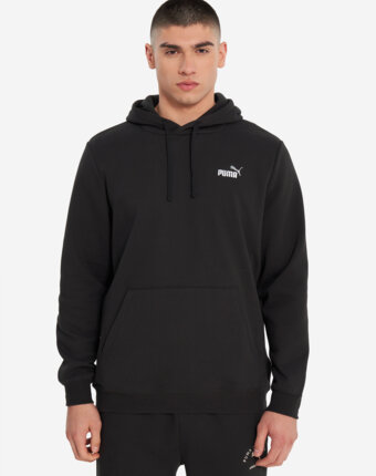 Худи мужское PUMA Ess 2 Color Small No. 1 Logo, Черный женщинам