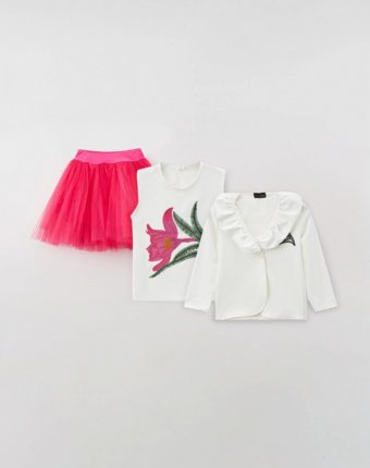 Жакет, блуза и юбка Pink Kids детям
