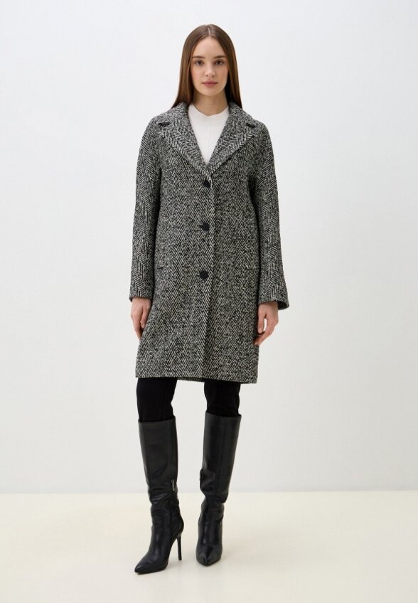 Пальто однобортное Снежная Королева