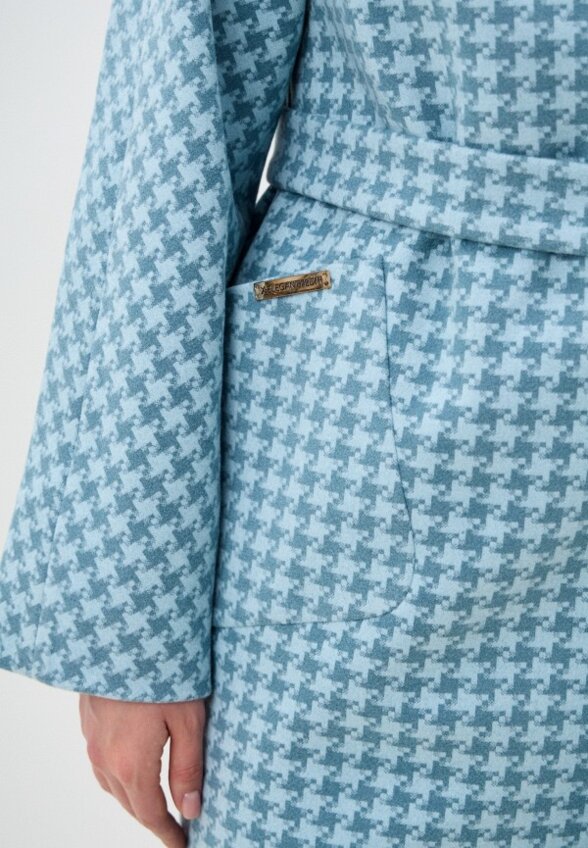 Пальто однобортное Gaxgax