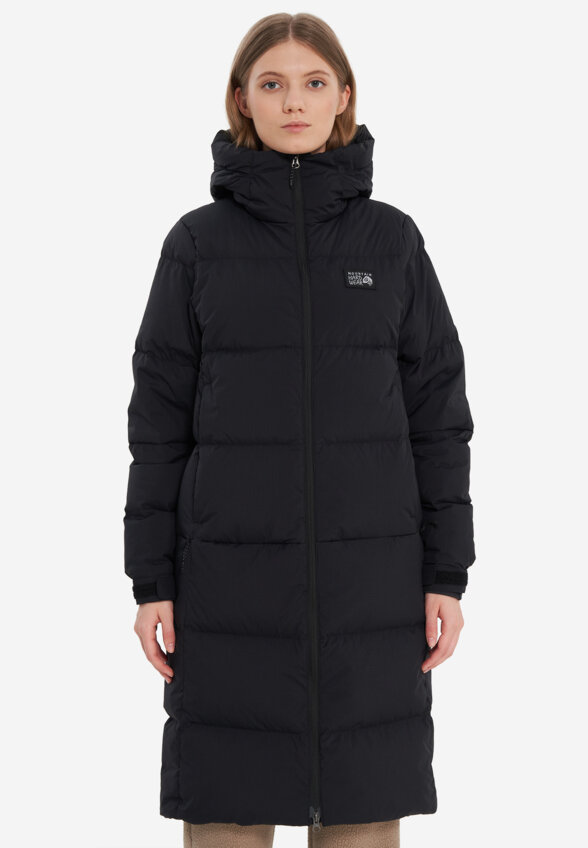 Пуховик женский Mountain Hardwear Nevadan Down Long Parka, Черный