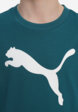 Футболка для мальчиков PUMA Ess Cat Logo, Зеленый5  - превью