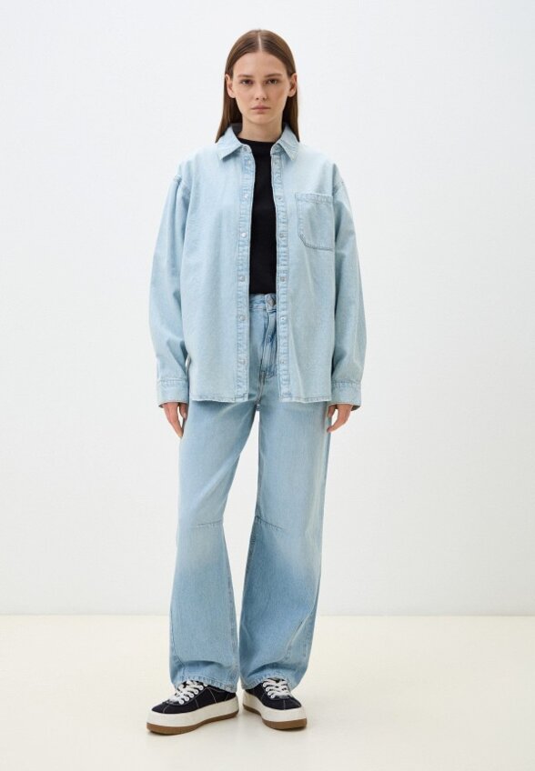 Рубашка джинсовая O'STIN