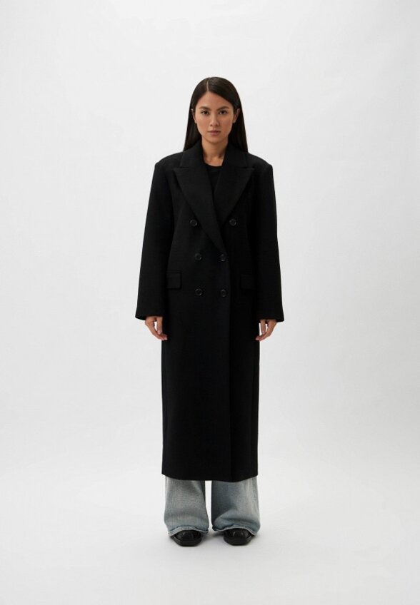 Пальто двубортное BLCV