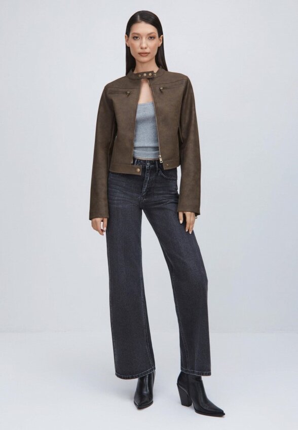 Куртка кожаная Top Top