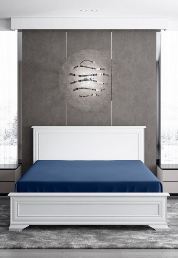 Простыня 2-спальная Soft Silver