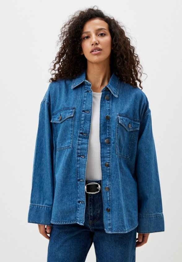 Рубашка джинсовая Face Code