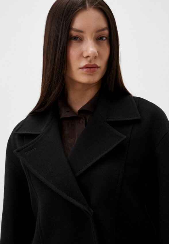 Пальто-кокон Снежная Королева