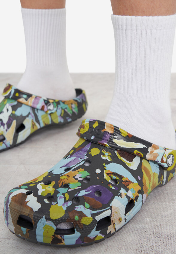 Сабо женские Crocs, Черный