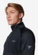 Джемпер флисовый мужской Columbia Triple Canyon Grid Fleece Fz II, Черный5  - превью