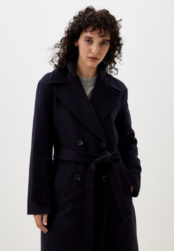 Пальто двубортное Madzerini