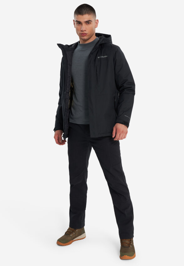 Пуховик мужской Columbia Oak Harbor Long Insulated Jacket, Черный