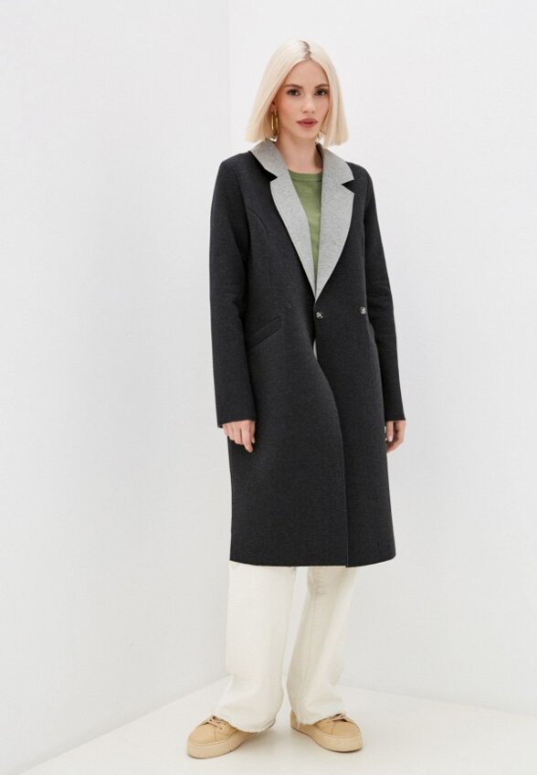 Пальто двубортное J-Splash