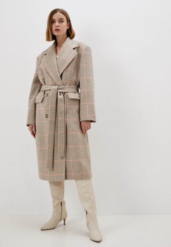 Пальто двубортное TrendyAngel