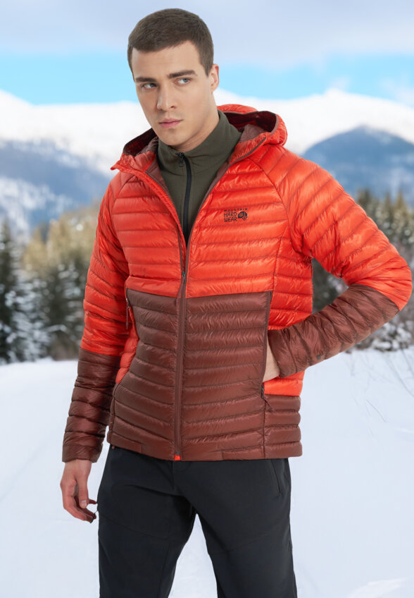 Пуховик мужской Mountain Hardwear Ghost Whisperer, Оранжевый