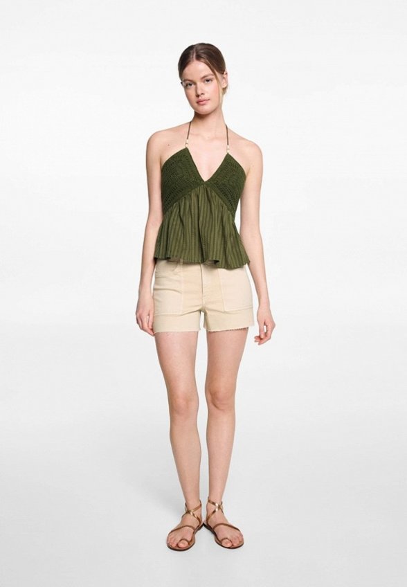 Шорты джинсовые Mango Teen