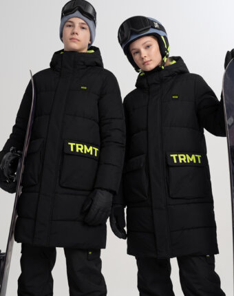 Пальто утепленное детское Termit, Черный женщинам